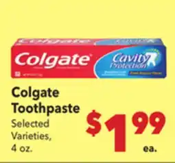 Vallarta Supermarkets Colgate Toothpaste offer