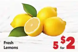 Vallarta Supermarkets Fresh Lemons offer