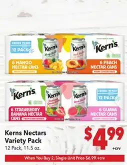 Vallarta Supermarkets Kerns Nectars offer