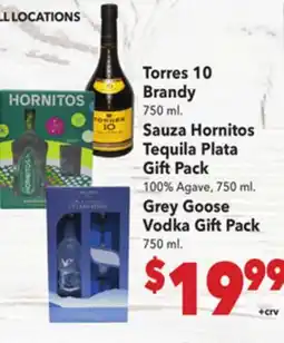 Vallarta Supermarkets Torres 10 Brandy offer