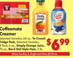 Vallarta Supermarkets Coffeemate Creamer offer