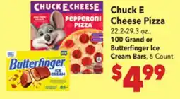 Vallarta Supermarkets Chuck E Cheese Pizza offer