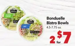 Vallarta Supermarkets Bonduelle Bistro Bowls offer