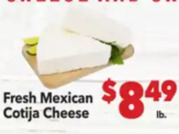 Vallarta Supermarkets Fresh Mexican Cotija Cheese offer