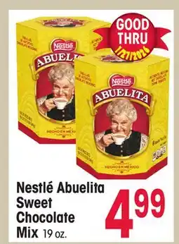 Jewel-Osco Nestlé Abuelita Sweet Chocolate Mix offer