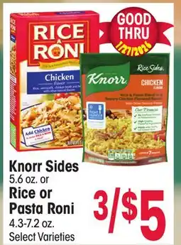 Jewel-Osco Knorr Sides 5.6 oz. Rice or Pasta Roni 4.3-7.2 oz offer