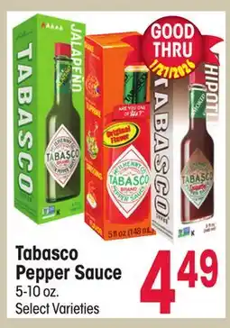 Jewel-Osco Tabasco Pepper Sauce offer