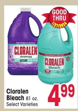Jewel-Osco Cloralen Bleach offer
