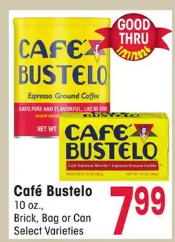 Jewel-Osco Café Bustelo offer