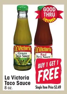 Jewel-Osco La Victoria Taco Sauce offer