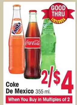 Jewel-Osco Coke De Mexico offer