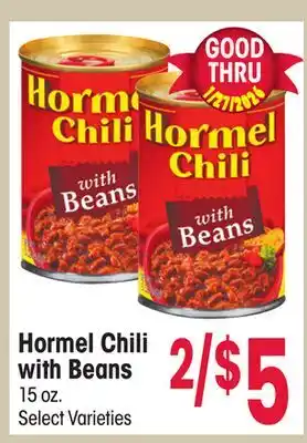 Jewel-Osco Hormel Chili with Beans offer