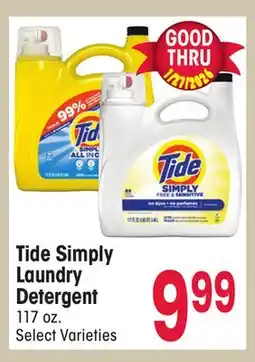 Jewel-Osco Tide Simply Laundry Detergent offer