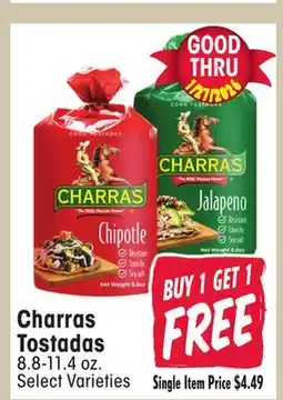 Jewel-Osco Charras Tostadas offer