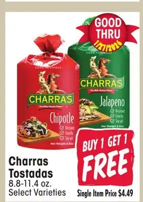 Jewel-Osco Charras Tostadas offer