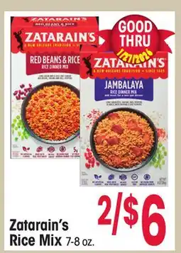 Jewel-Osco Zatarain's Rice Mix offer
