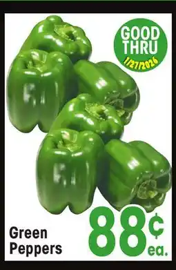 Jewel-Osco Green Peppers offer