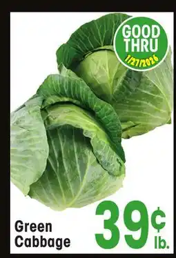 Jewel-Osco Green Cabbage offer