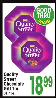 Jewel-Osco Quality Street Chocolate Gift Tin offer