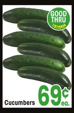 Jewel-Osco Cucumbers offer