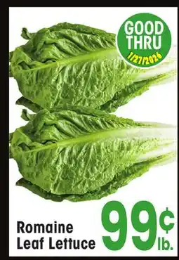 Jewel-Osco Romaine Leaf Lettuce offer