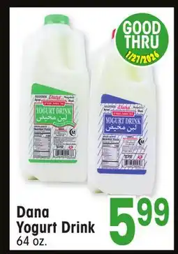 Jewel-Osco Dana Yogurt Drink offer