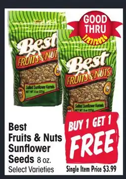 Jewel-Osco Best Fruits & Nuts Sunflower Seeds offer