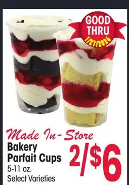 Jewel-Osco Bakery Parfait Cups offer