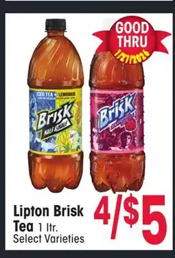 Jewel-Osco Lipton Brisk Tea offer