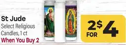 Tony’s Fresh Market St Jude Select Religious offer