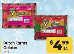 Tony’s Fresh Market Dutch Farms Gelatin offer