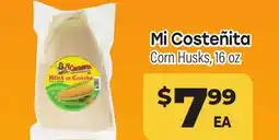 Tony’s Fresh Market Mi Costeñita Corn Husks offer