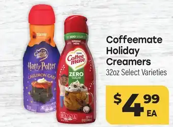 Tony’s Fresh Market Coffeemate Holiday Creamers offer