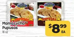 Tony’s Fresh Market Mamá Lycha Pupusas offer