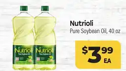Tony’s Fresh Market Nutrioli Pure Soybean Oil offer