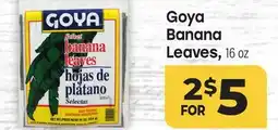 Tony’s Fresh Market Goya Banana Leaves offer