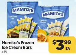 Tony’s Fresh Market Mamita's Frozen Ice Cream Bars offer