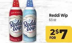 Tony’s Fresh Market Reddi Wip offer