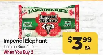 Tony’s Fresh Market Imperial Elephant Jasmine Rice offer