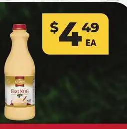 Tony’s Fresh Market KEMPS GOLDEN EGG NOG offer