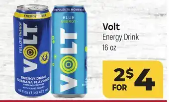 Tony’s Fresh Market Volt Energy Drink offer