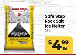 Tony’s Fresh Market Safe Step Rock Salt Ice Melter offer