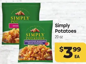 Tony’s Fresh Market Simply Potatoes offer
