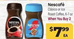 Tony’s Fresh Market Nescafé Clásico or Ice Roast Coffee offer