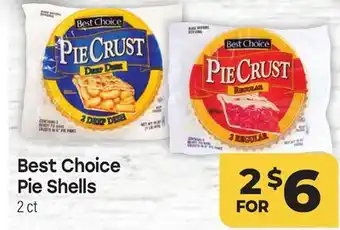 Tony’s Fresh Market Best Choice Pie Shells offer