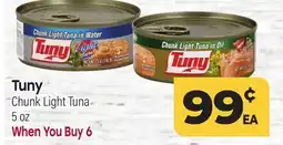 Tony’s Fresh Market Tuny Chunk Light Tuna offer