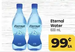 Tony’s Fresh Market Eternal Water offer