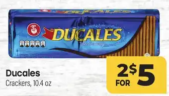 Tony’s Fresh Market Ducales Crackers offer