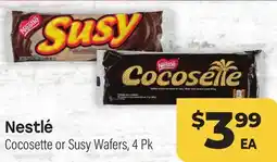 Tony’s Fresh Market Nestlé Cocosette or Susy Wafers offer