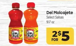 Tony’s Fresh Market Del Molcajete Select Salsas offer
